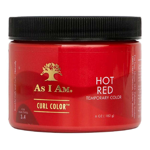 As I Am Curl Color Temporary Hot Red 6 Oz