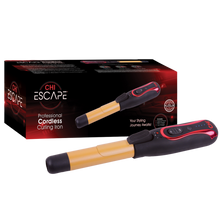 Load image into Gallery viewer, Chi Escape Professional Cordless Curling Iron, includes car charger, wall charger, and storage bag