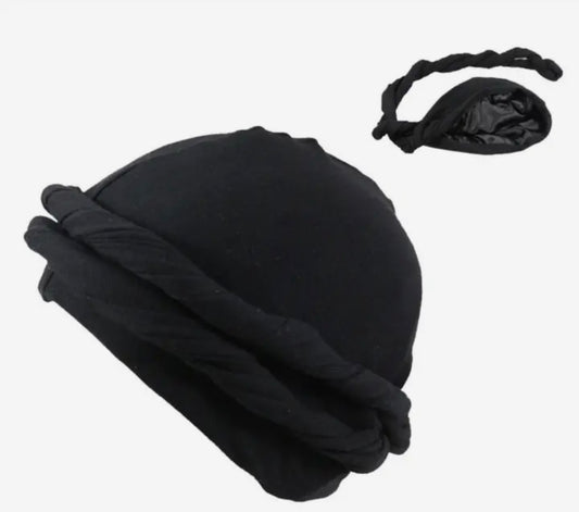 Men’s turban bonnet silky lined