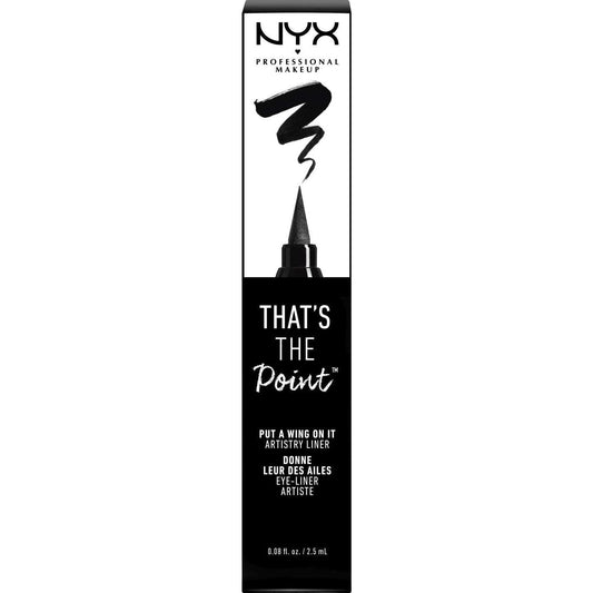 NYX  Thats The Point Eyeliner Put A Wing On It 0.08 Fl Oz