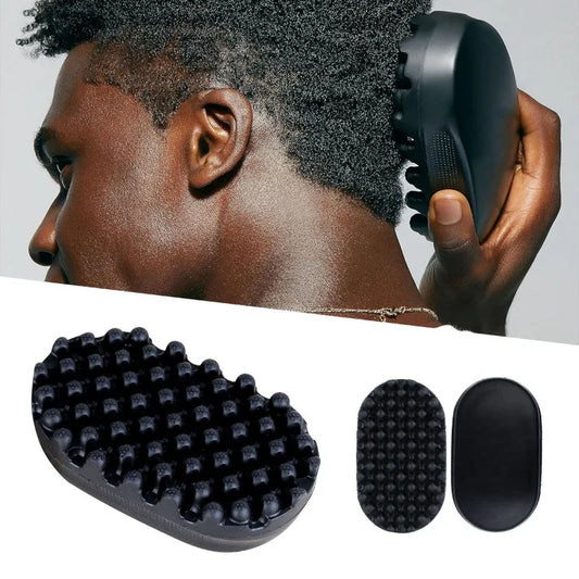 Men’s Twist Magic, Hard. & Durable Spunge  Brush, Natural Hair Brush, Hair Style Tool, Salon Accessories