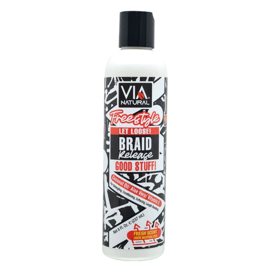 Via Natural Braid Let Loose Braid Release 8 Oz