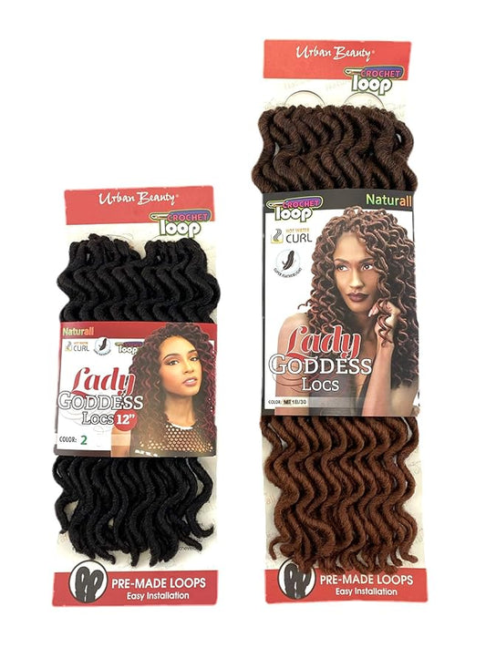 Urban Beauty Goddess Loc Crochet Hair (Clearance)